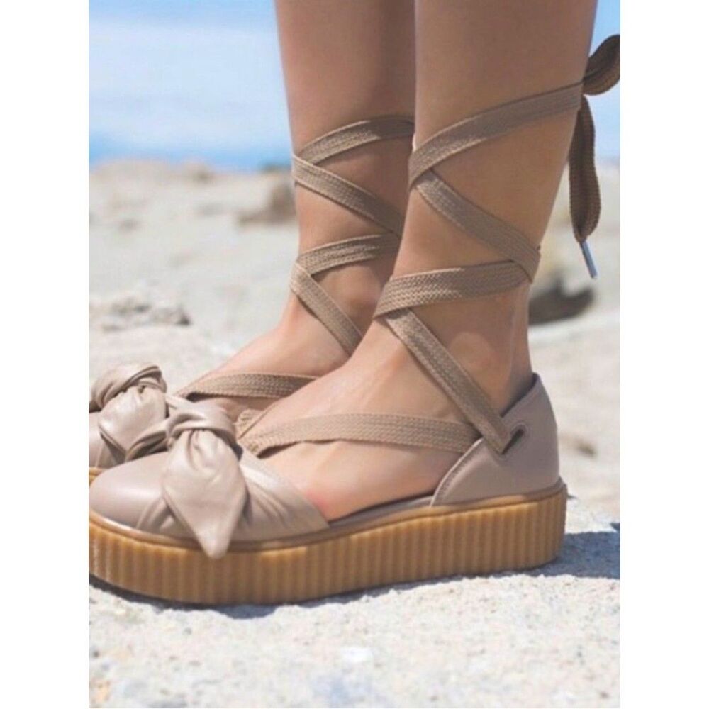 Authentic Fenty By Rihanna and Puma collaboration gladiator laceshoe, Size 7